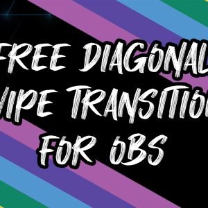 Free Diagonal Wipe Transition For OBS